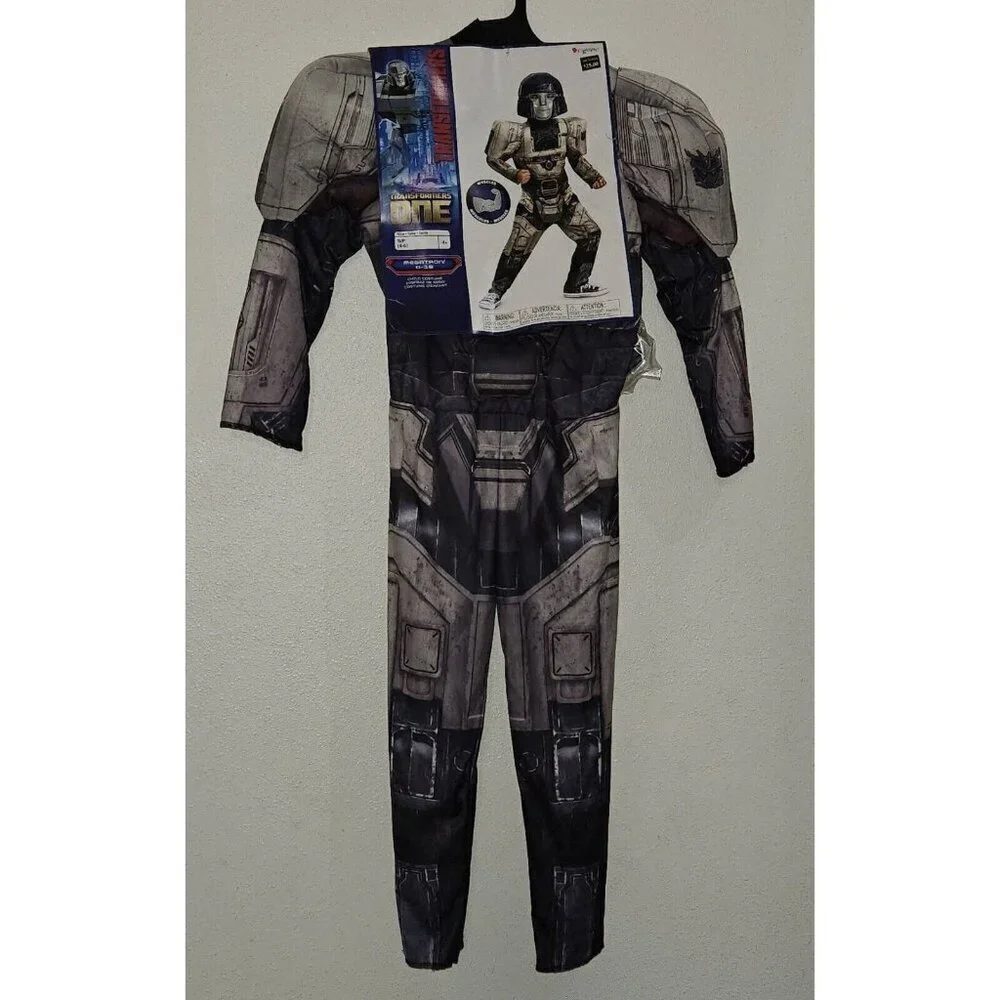 NWT Megatron Transformers One Halloween Costume Disguise Boys Small 4-6